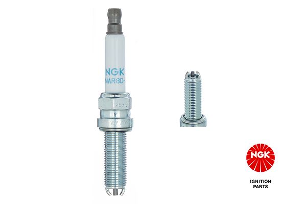 ATEŞLEME BUJİSİ İRİDYUM SCOOTER MOTOSİKLET BMW S1000 RR / S1000 XR 14-22 - Uzun paso buji (LMAR9D-J) - NGK - OEM 12127719772