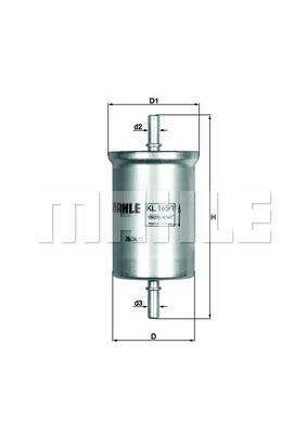 YAKIT FILTRESI SMART OM660 FORTWO Coupe (451) - MAHLE - OEM A4514770001