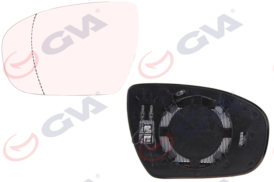 AYNA CAMI ELEKTRİKLİ ISITMALI SOL HYUNDAI i20 (15-20) (KONVEKS) - GVA - OEM 87611C8030