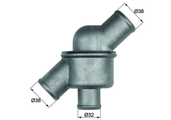 TERMOSTAT (KOMPLE) MASERATI QUATTROPORTE IV 80C