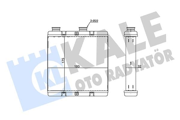 KALORİFER BRAZING HONDA CIVIC VIII KALORİFER