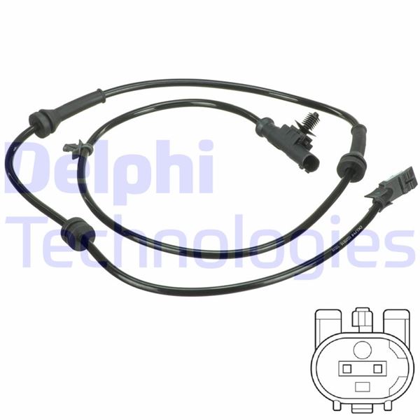 ABS HIZ SENSÖRÜ (ÖN SAĞ/SOL) NISSAN MICRA 1.2L 1.4L 1.5L DCİ K12 03-10 / NOTE 1.4L 1.6L 1.5L DCİ E11 06-13 - DELPHI - OEM 47910AX600