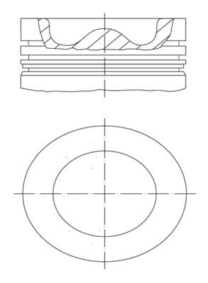 PİSTON+SEGMAN (050) POLO-SEAT (IBIZA-TOLEDO)SKODA ...