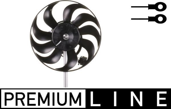 A/C-Kondensator-Lüfter VW GOLF IV (1J1) - MAHLE