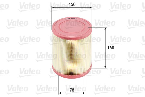HAVA FİLTRESİ AUDİ A6 05> (BLB-BRE-CAHA 2,0 TDI) - VALEO - OEM 4F0133843A