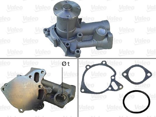 DEVİRDAİM SU POMPASI HYUNDAI H100 2.5L PANELVAN 94...