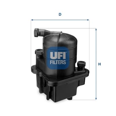 YAKIT FİLTRESİ — UFI 2408700 - UFI