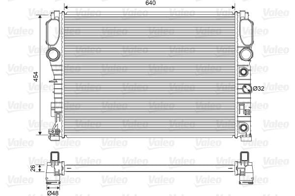 MOTOR SU RADYATORU MERCEDES M272 OM646 C219 W211 S...