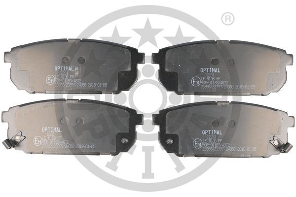FREN BALATASI ARKA (117mm) SORENTO   02- - OPTIMAL - OEM 583023ED01