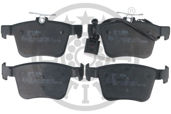 FREN BALATA SETİ DİSKLİ FREN A3 Sportback8VA-8VF)