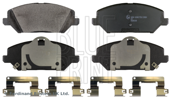 ÖN FREN BALATA HYUNDAI İ30 1.4L T-GDİ 7 vites 17-> / 1.6L CRDİ 17-> / KIA CEED 1.4L 1.6L 18-> - BLUEPRINT - OEM 58101G4A10