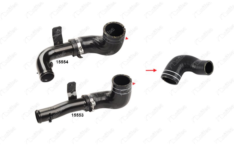 TURBO HORTUMU — NIFEA 15509 - NIFEA - OEM 52029642