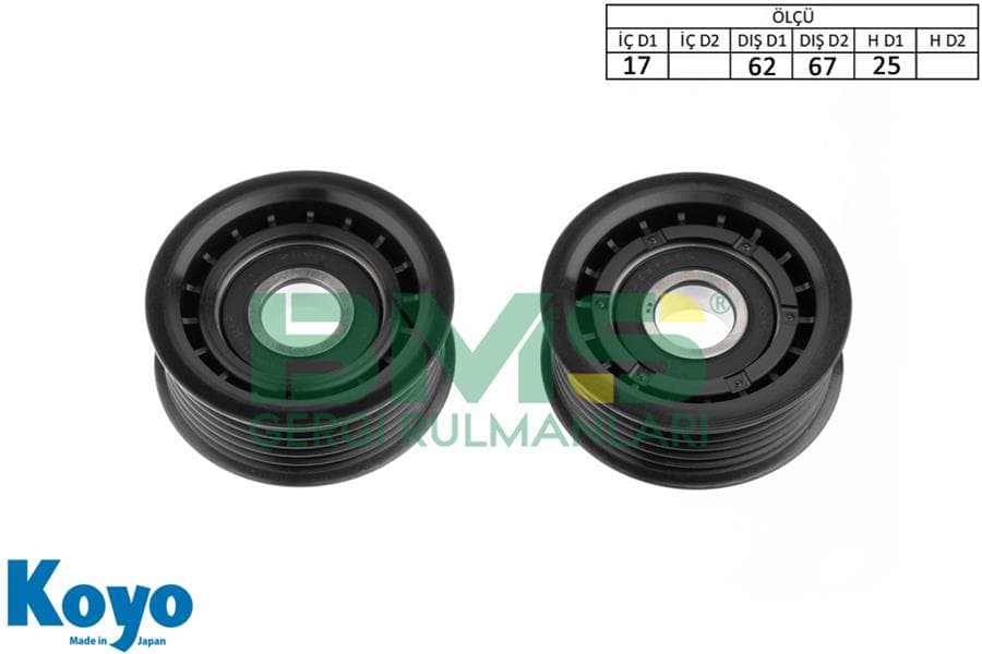 ALTERNATÖR GERGİ RULMANI FOCUS III 11>17 MONDE...
