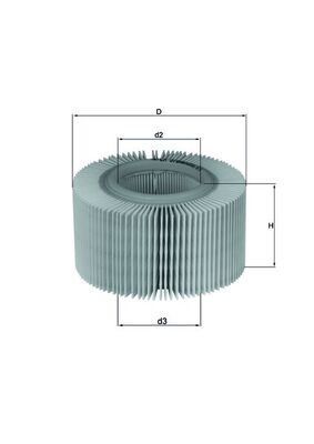 HAVA FİLTRESİ BMW MOTORCYCLES R850 GS (94-06) - MAHLE - OEM 13711341528