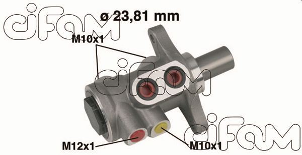 FREN ANA MERKEZ FORD EUROPE / FORD LCV .4 TDCİ / FİESTA V VAN : 1.4 TDCİ / FUSİON (JU) : 1.2 16V;1.4 - CIFAM - OEM 1146125