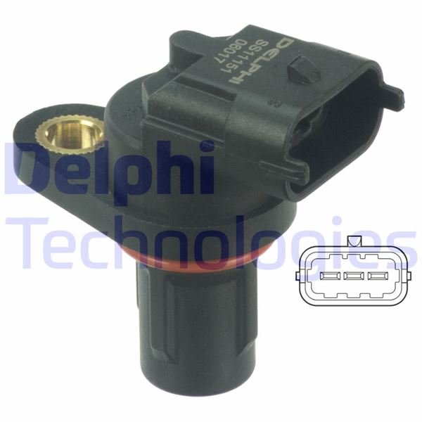 EKSANTRIK MILI KONUM SENSORU MERCEDES M112 M113 M266 M271 M272 W169 W245 W204 W211 W212 W221 - DELPHI - OEM A2729050043