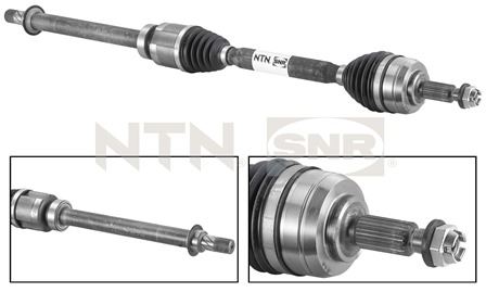 SAG ON AKS RENAULT CAPTUR I 13> U:994 mm - SNR - OEM 391002279R
