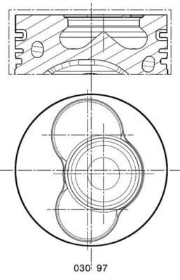 MOTOR PİSTON+SEGMAN (STD) VW T5 (130ps) (AXD-AXE) ...