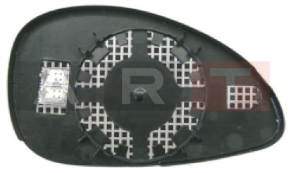 DIŞ DİKİZ AYNA CAMI ISITMALI MAVİ CAM ASFERİK SOL - ART - OEM 8151.JJ