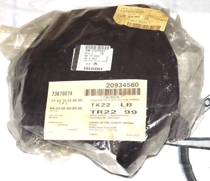 PART — GM 20934560 - GM - OEM 20934560