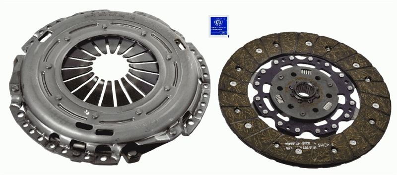 DEBRİYAJ SETİ (BASKI+DİSK) PASSAT-CADDY III-GOLF V - SACHS - OEM 03G141015L