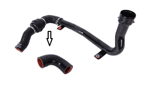 TURBO HORTUMU (ORTADAKİ) PEUGEOT BOXER IV-CITROEN JUMPER IV 2.0 HDI (METAL BORU HARİÇ) - OTOZONE - OEM 1638153280