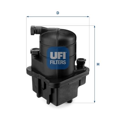 YAKIT FİLTRESİ — UFI 2408800 - UFI
