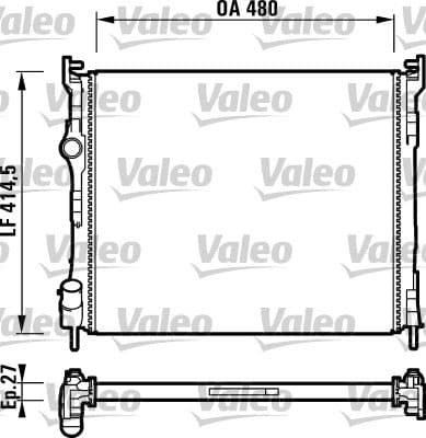 RADYATÖR CLIO II 1.5DCi (AC+KLİMASIZ+MEK) (480x414...