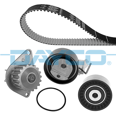 DEVİRDAİM + EKSANTRİK GERGİ KİTİ P206-P307-P1007-C2-C3C-C4 1.4 16V KFU (ET3J4) - DAYCO - OEM 1610793380