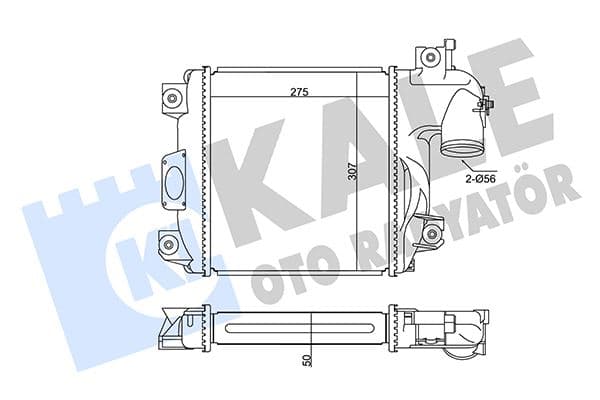 İNTERCOOLER AL/PL/BRZ HILUX VII