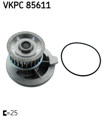 DEVİRDAİM ASTRA F-G-VECTRA A-B-OMEGA B-KADETT E-CALIBRA A 1.8i 16V-1.7D-2.0i 16V ( 1334041) - SKF - OEM 1334053