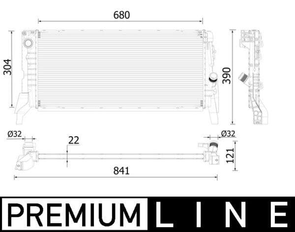 MOTOR SU RADYATORU BMW B37 B47 F45 F46 F48 . MINI ...