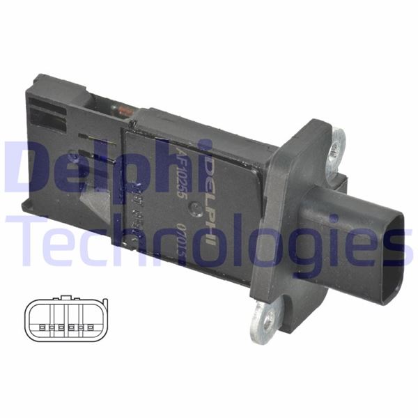 DEBIMETRE SENSORU FORD GALAXY, MONDEO, S MAX, TOURNEO, TRANS - DELPHI - OEM 6C1112B579AA