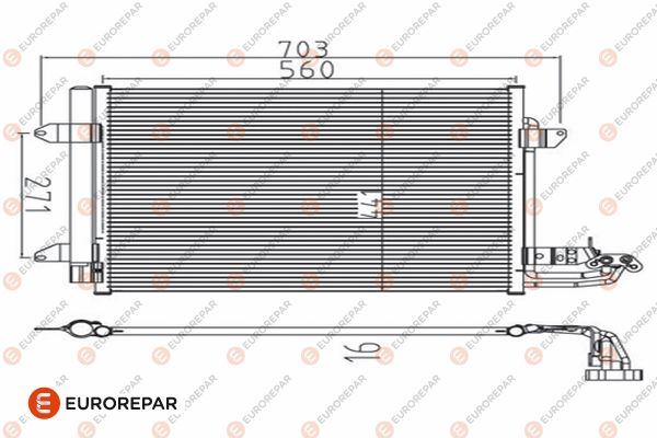 E:KLİ KONDENSE EUROREPAR — EUROREPAR 1610160080 - EUROREPAR - OEM 1610160080
