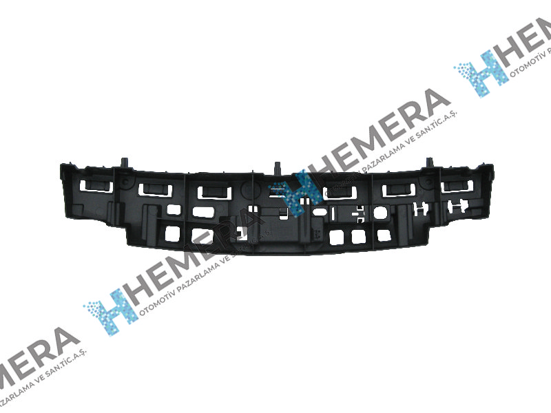 TAMPON ARKA TAKVIYESI . MEGANE 2009- - DE-GA - OEM 850420001R