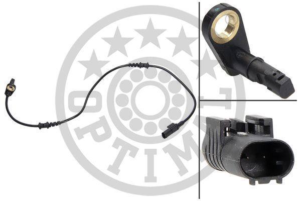 ABS SENSORU ON MERCEDES W211 S211 C219 - OPTIMAL - OEM A2115402917