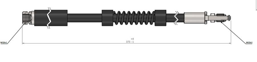 ÖN FREN HORTUMU CONNECT 04>12 - CAVO - OEM 2T142078AG
