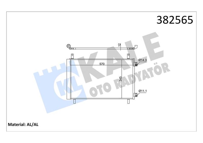 KLİMA RADYATÖRÜ OPEL CORSA F 1.2 1.5 19=> PEUGEOT 208 II 1.2 PURETECH 1.5 BlueHDI 21=> - CITROEN C4 III 1.2 PURETECH 21=> DS 3 CROSSBACK 1.2 PURETECH 1.5 BlueHDI 21=> - KALE - OEM 9825371480