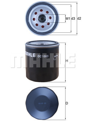 YAG FILTRESI LAND ROVER 204PT DISCOVERY L550 L359 RANGE ROVER EVOQUE L538 . JAGUAR XE X760 XJ X351 - MAHLE - OEM LR096524