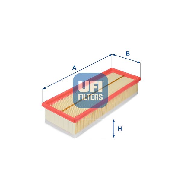HAVA FİLTRESİ PARTNER (06-)-BERLINGO (05-)-P206 (0 - UFI - OEM 1444.TJ