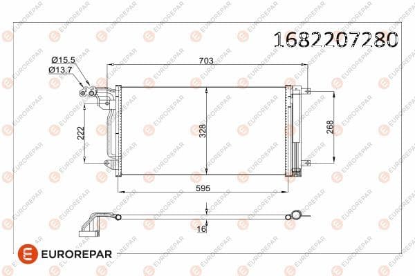 KLİMA KONDENSERİ VW POLO-AUDI A1-A1 SPORTBACK-SEAT...