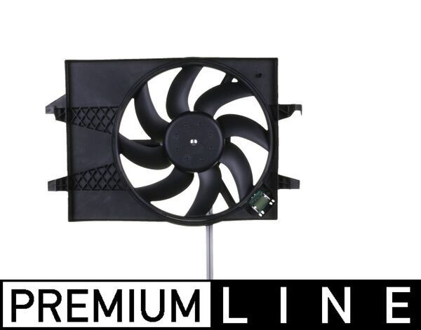 FAN MOTORU FORD FİESTA 02> (AC+) - MAHLE - OEM 4S6H