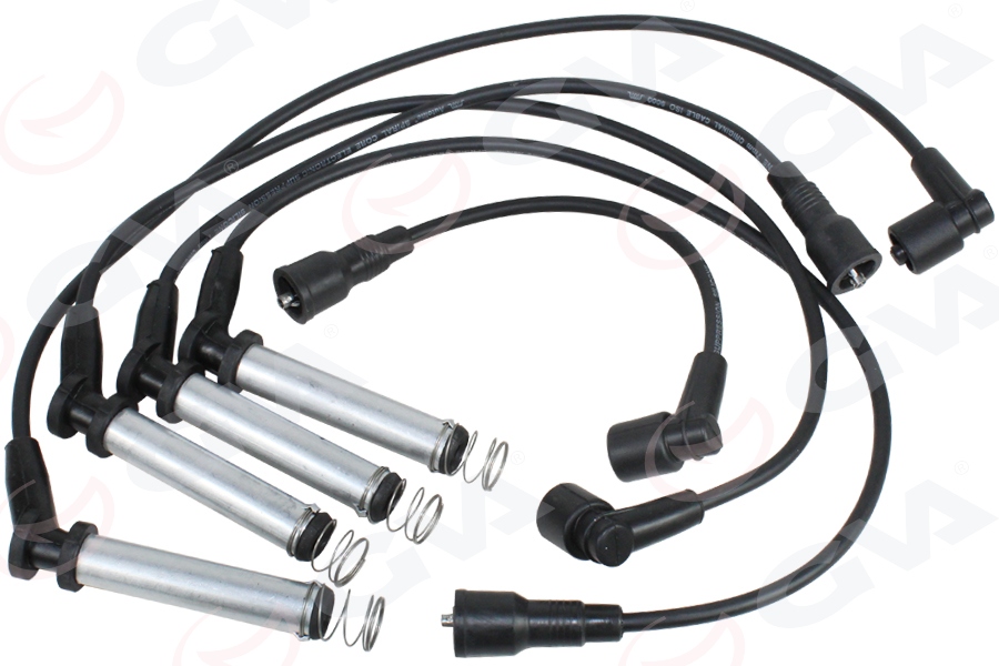 BUJİ + BOBİN KABLOSU TAKIMI (METAL TÜPLÜ) OPEL VECTRA A-OMEGA A-FRONTERA A-CALIBRA A 1.8-2.0 ie 8V ( - GVA - OEM 1612558