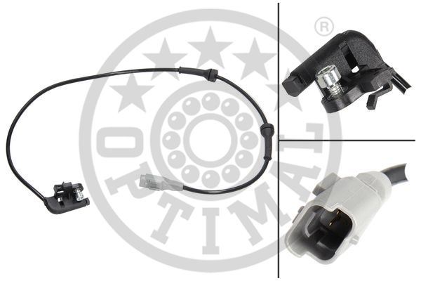 ABS DEVİR SENSÖRÜ ARKA PEUGEOT P307 03>12 CITROEN C4 04>11 - OPTIMAL - OEM 4545.F6
