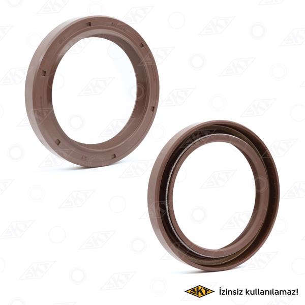 KEÇE TRAKTÖR MOTOR (57.15x76.45x9.52) L3L SAĞ FKM - SKT - OEM 133566