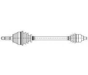 (x) AKS ÖN SOL PALIO-ALBEA 1.3 MTJ (01-06) - CIFAM - OEM 46801690