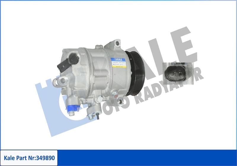 KLİMA KOMPRESÖRÜ A3 1.6 TDI-1.9 TDI-2.0 TFSI (03-1...