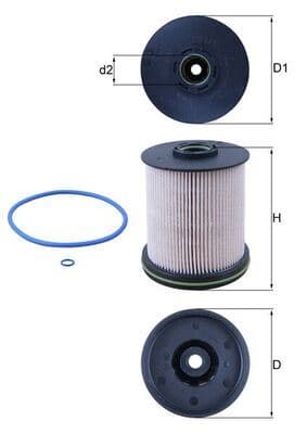 (KX491D) YAKİT FİLTRESİ ASTRA K 1.6 CDTİ 15=> (...