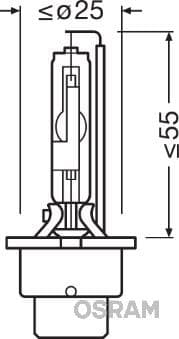 AMPUL GAZ DESARJLI 35W (D4R) XENARC