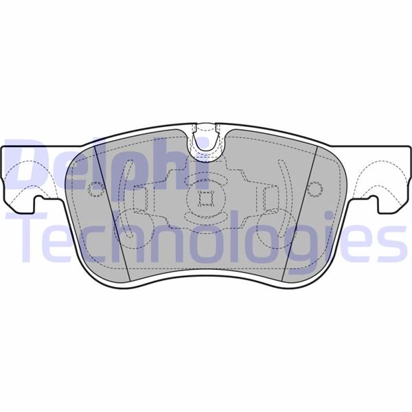 ÖN FREN BALATASI OPEL COMBO E 18> PARTNER PRIFTER-BERLINGO 18> C4 PICASSO 13> SPACETOURER 18> TOYOTA PROACECITY 19 (KULLANILDIGI DISK CAPI:283 KALINLIK:26) - DELPHI - OEM 1647873580